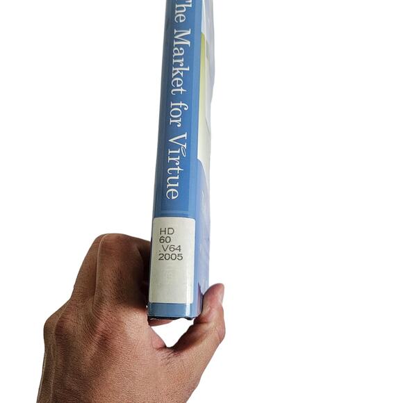 The Market For Virtue By David Vogel Hardcover Book Corporate Social Business - Picture 5 of 6